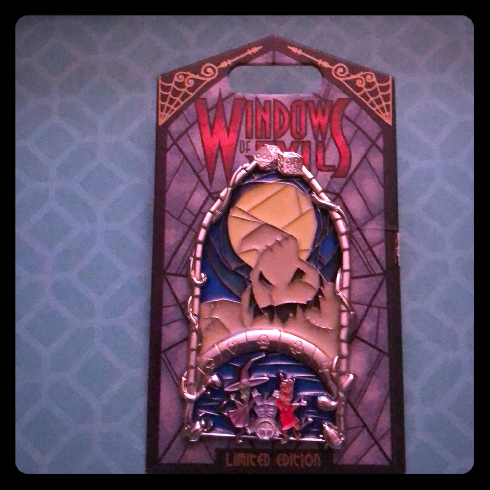 Disney Oogie Boogie Windows of Evil pin